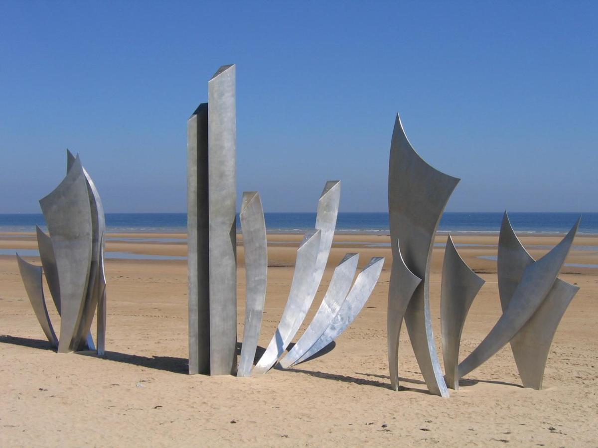 Studio Vargas Avec Jardin - Omaha Beach Colleville-sur-Mer Buitenkant foto