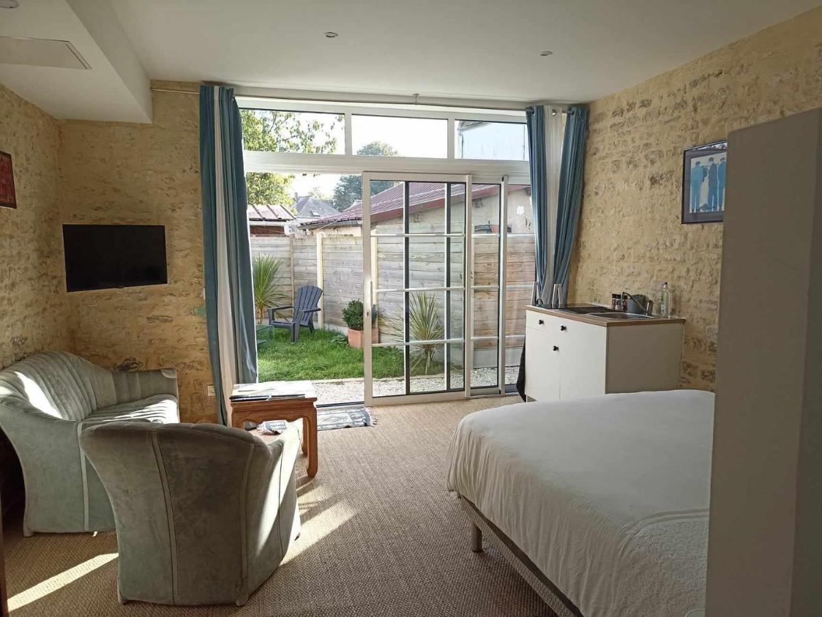 Studio Vargas Avec Jardin - Omaha Beach Colleville-sur-Mer Buitenkant foto