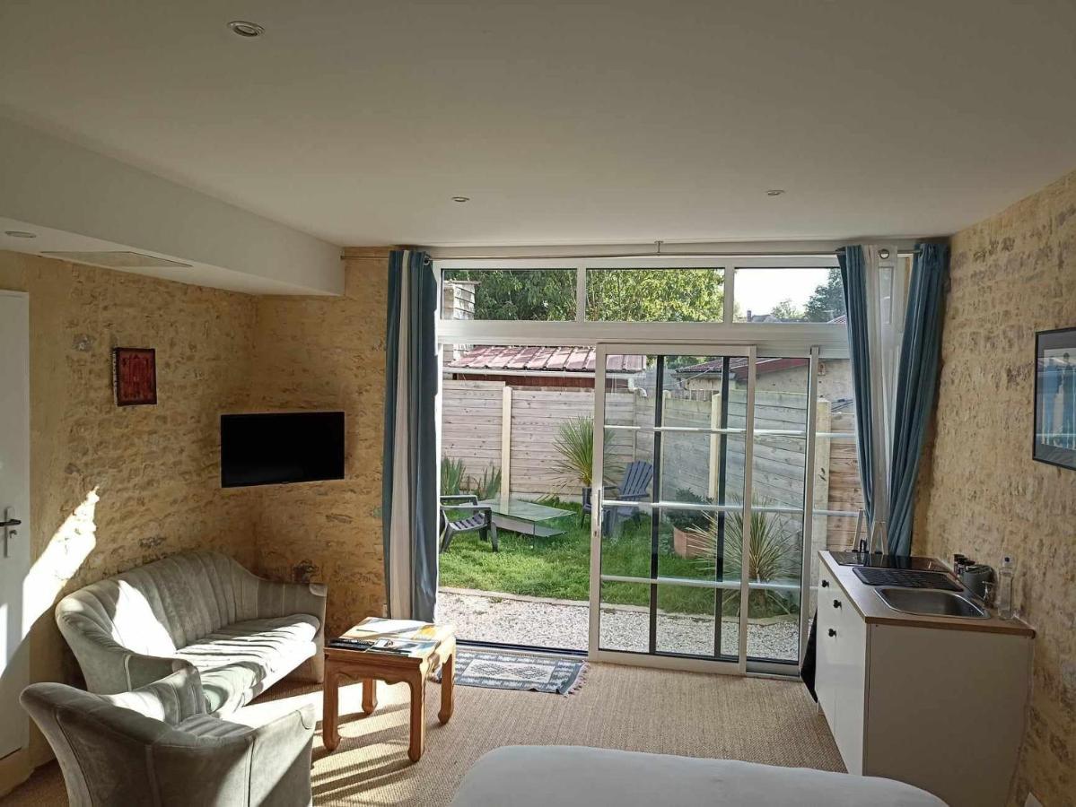Studio Vargas Avec Jardin - Omaha Beach Colleville-sur-Mer Buitenkant foto