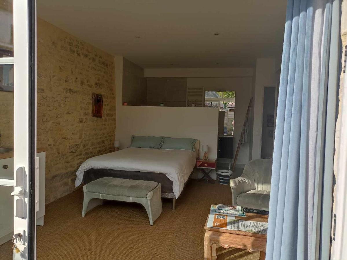 Studio Vargas Avec Jardin - Omaha Beach Colleville-sur-Mer Buitenkant foto