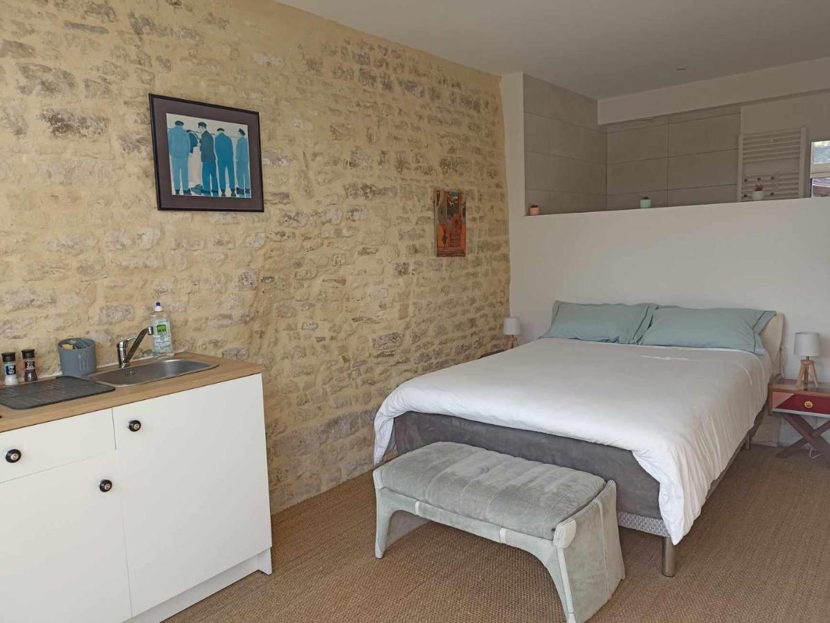 Studio Vargas Avec Jardin - Omaha Beach Colleville-sur-Mer Buitenkant foto